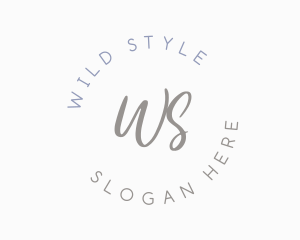 Generic Modern Cursive Styling logo design