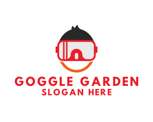 Goggle Boy Gaming logo design