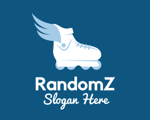 Flying Rollerblade Shoe logo