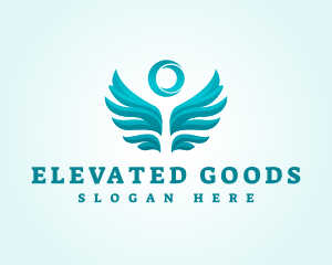 Holy Angel Wings logo design