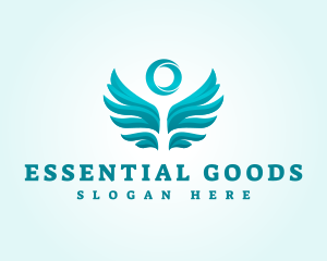 Holy Angel Wings logo design