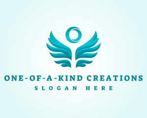 Holy Angel Wings logo design