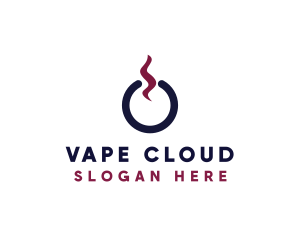 Power Vape Circle logo design