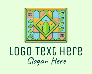 Stained Glass Organic Farm logo