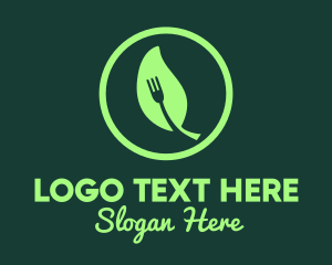 Leaf Fork Vegan Resto logo