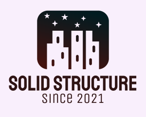 Night City Structure logo design