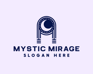 Mystic Moon Arch  logo design