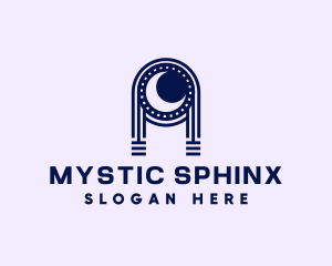 Mystic Moon Arch  logo design