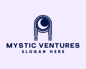 Mystic Moon Arch  logo design