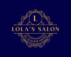 Luxury Stylist Salon logo design