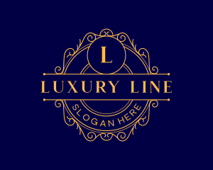 Luxury Stylist Salon logo design