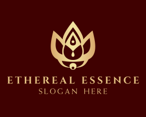 Flower Healing Spa logo design