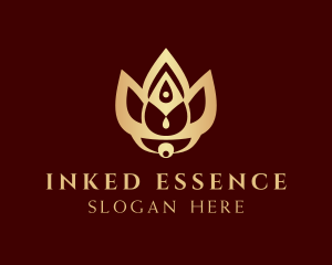 Flower Healing Spa logo design