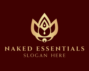 Flower Healing Spa logo design