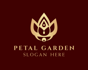 Flower Healing Spa logo design