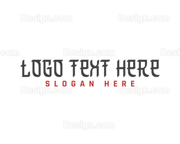 Japanese Style Business Logo