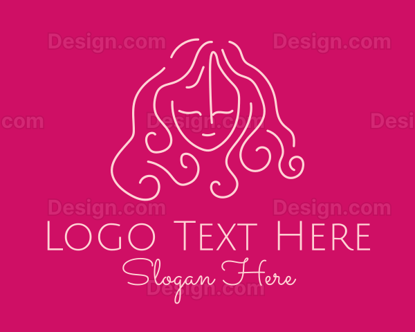 Simple Lady Salon Logo
