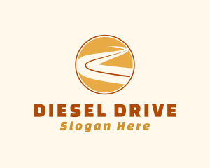 Road Highway Drive logo design