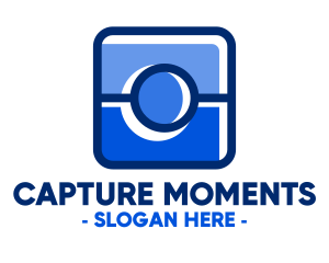 Blue Camera Photography App logo