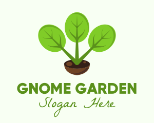 Plant Gardening Pot logo design