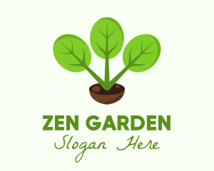 Plant Gardening Pot logo design