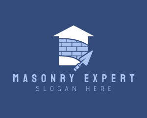 Brick House Construction logo design