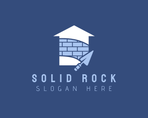 Brick House Construction logo design