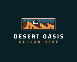 Desert Night Adventure logo design