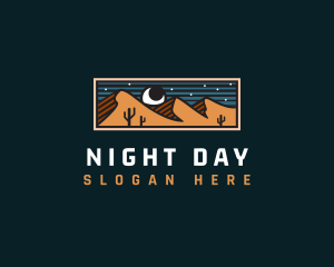 Desert Night Adventure logo design