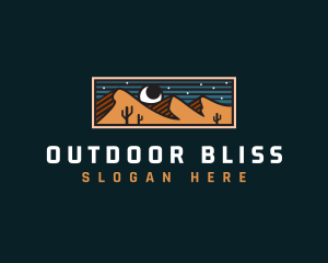 Desert Night Adventure logo design