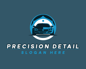 Auto Detailing Vehicle logo design