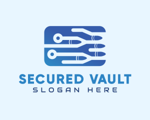 Network System Security logo design