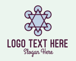 Polygon Star Geometric  logo