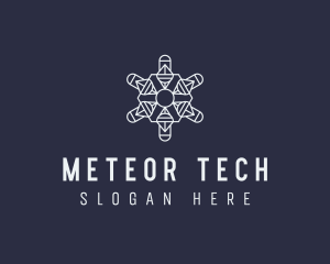 Minimalist Tech Company  logo design