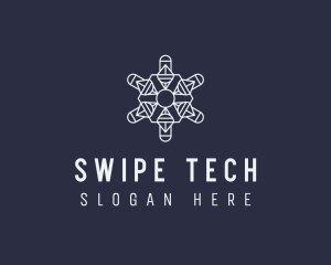 Minimalist Tech Company  logo design