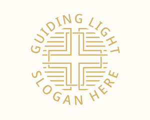 Biblical Cross Worship logo design