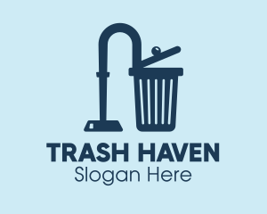 Hoover Trash Can  logo design