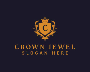 Royalty Crown Shield logo