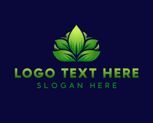 Leaf Grass Garden logo