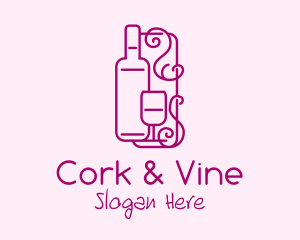 Ornamental Wine Bar logo design