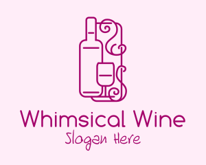 Ornamental Wine Bar logo design