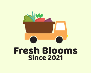 Fresh Harvest Delivery  logo design