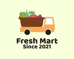 Fresh Harvest Delivery  logo design