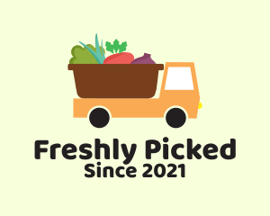 Fresh Harvest Delivery  logo design