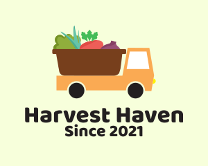 Fresh Harvest Delivery  logo design