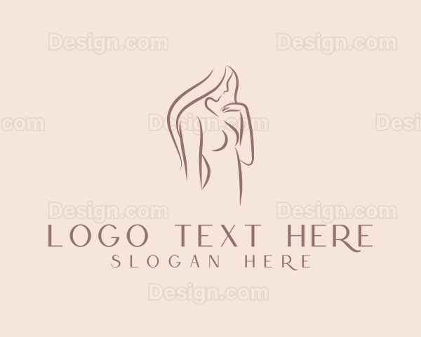 Sexy Naked Body Logo