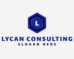 Hexagon Accounting Business logo design