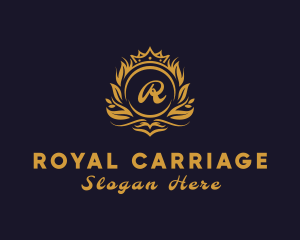 Royal Crown Crest logo design