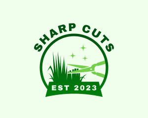 Green Garden Shears logo
