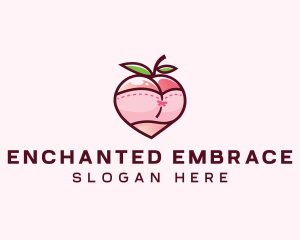 Sexy Peach Lingerie logo design